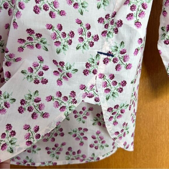 J. Crew Relaxed-fit Lightweight Cotton Poplin Shirt in Whisper Peach Berry Sze 6 - Picture 7 of 12